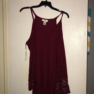 Plus Size off the shoulder top
